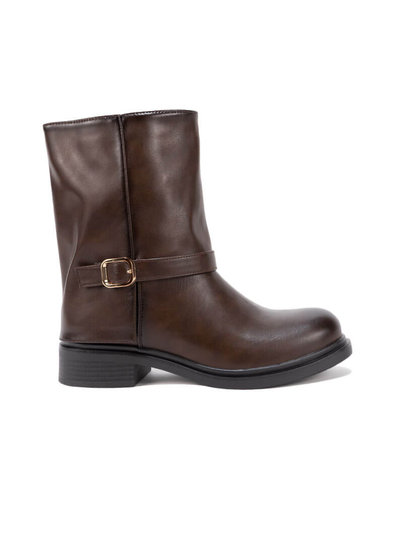 Bottines avec boucles